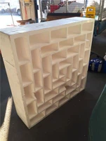 EPS acuan pod Waffle untuk pembinaan bangunan